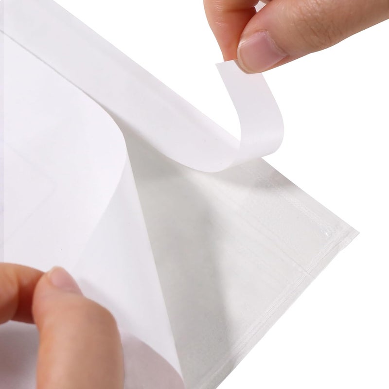 iMailer - 20 PCS 4.5"x5.5" Packing List Pouch- Clear Plastic Envelopes with Self-Adhesive Seal for Packing Slips and Invoices - Image 3